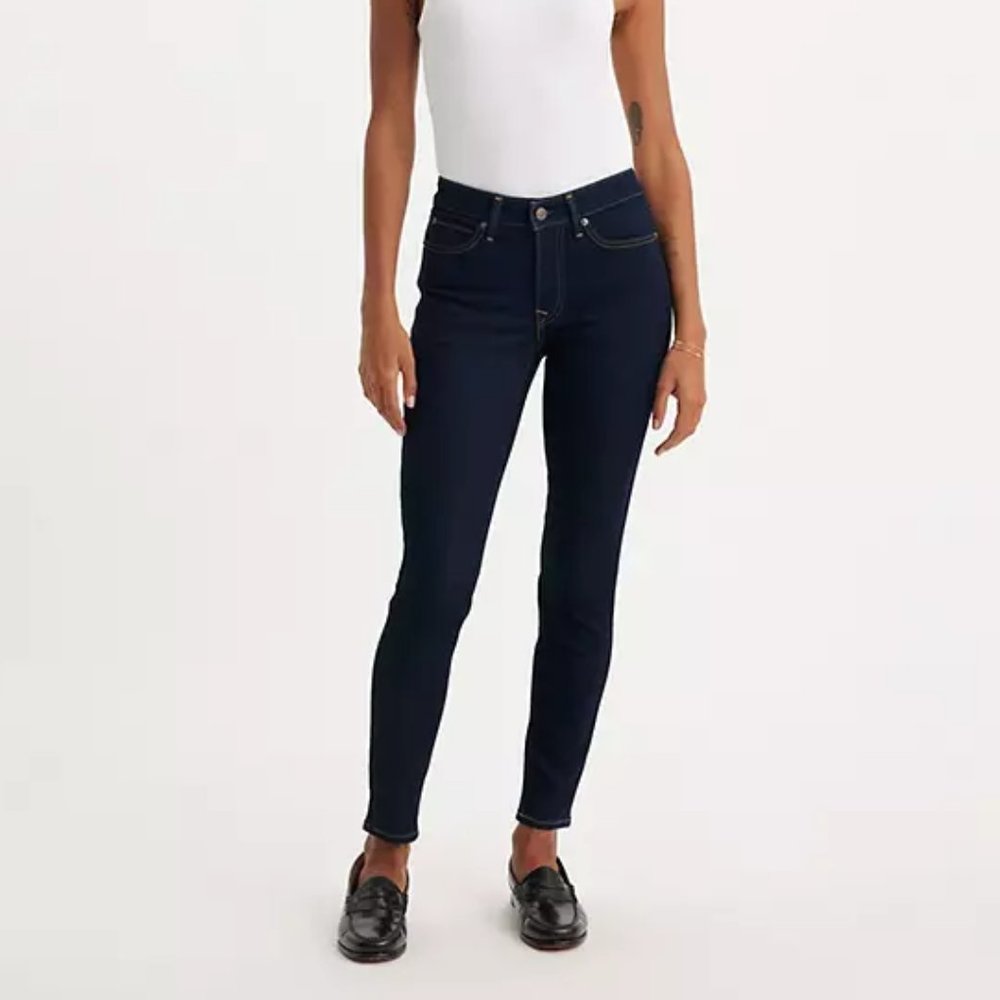 Levi's | 711 Dark Wash Skinny Red Tab Jeans Sz 26